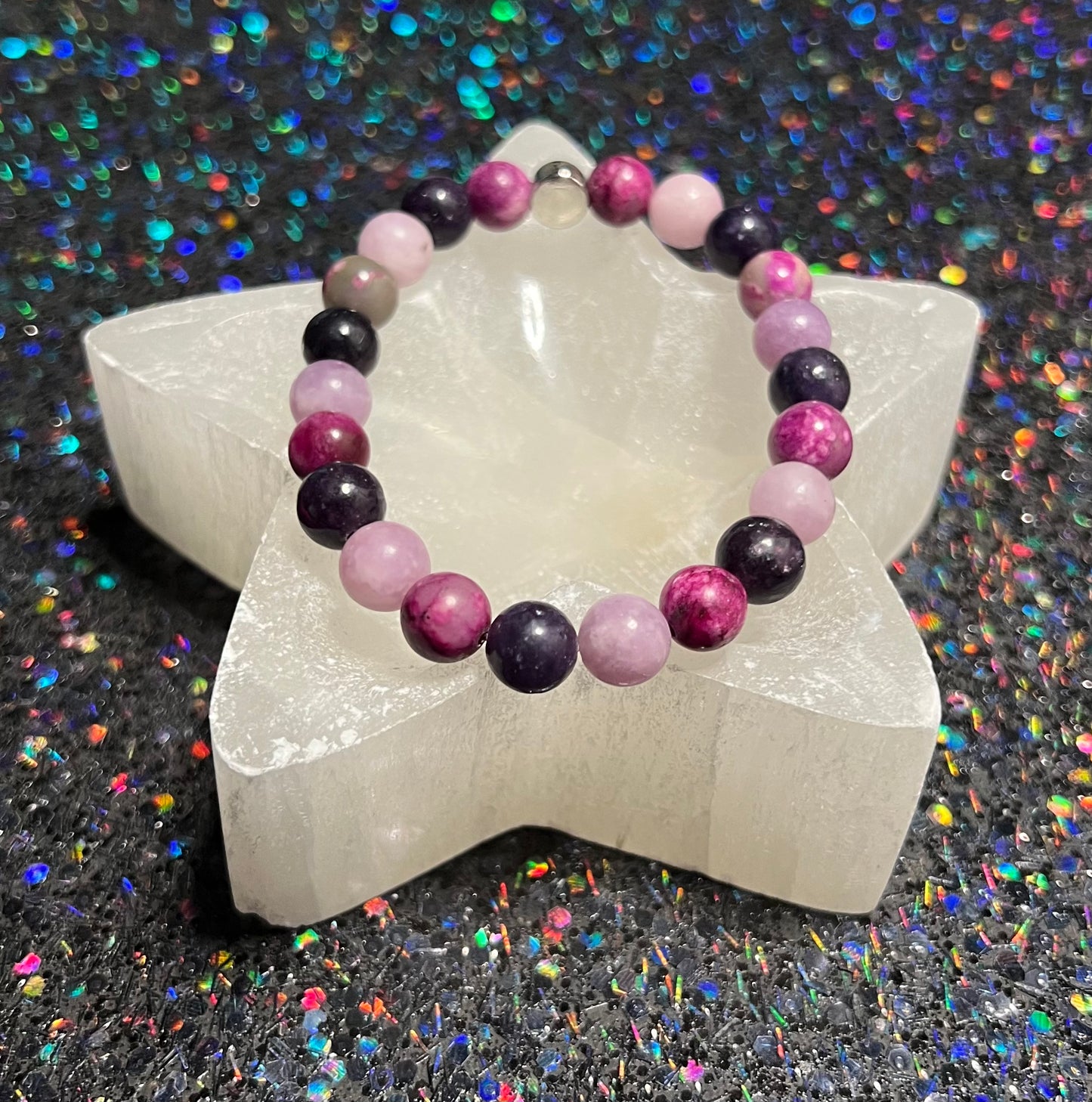 Stress Free - Lepidolite and Sugilite