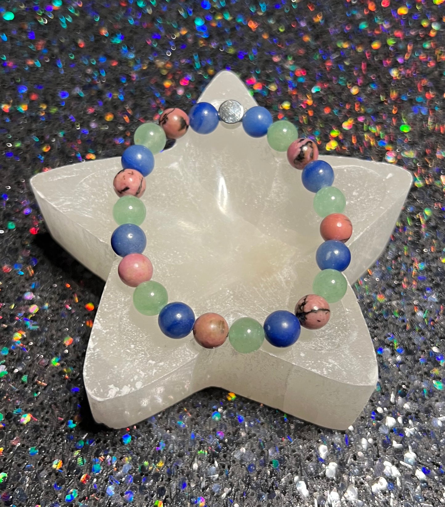 Untapped Potential - Rhodonite, Green Aventurine and Blue Aventurine