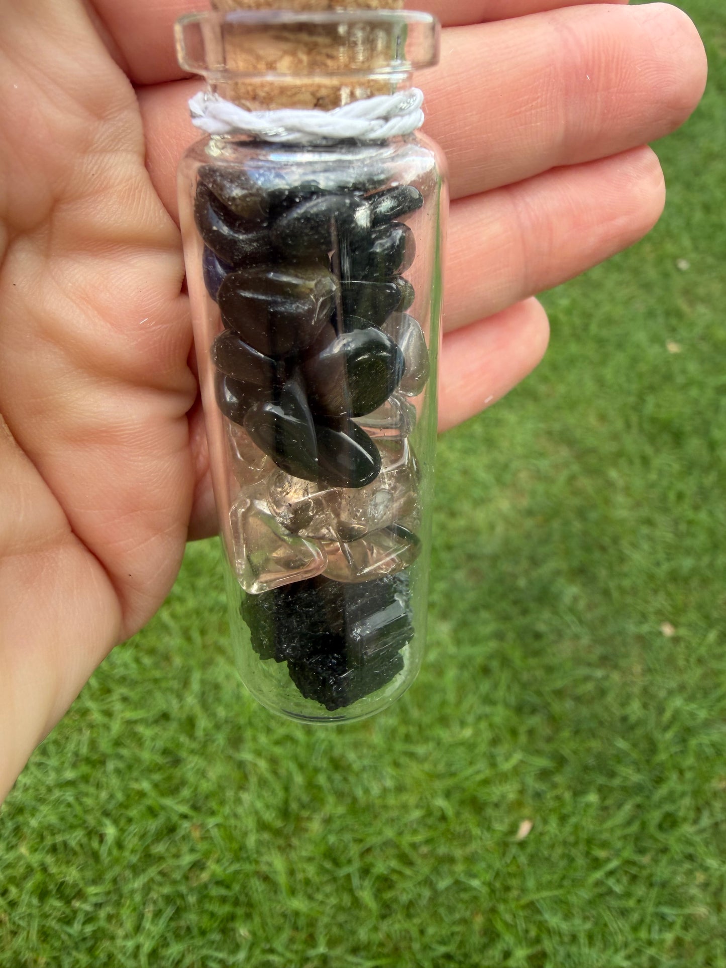 Crystal Grid Room Jars