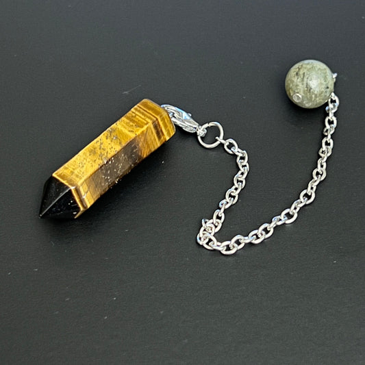 Tigers Eye Pendulum