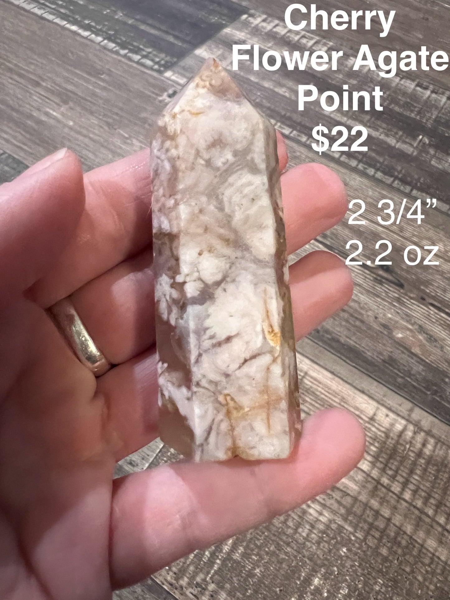 Cherry Blossom Agate Point