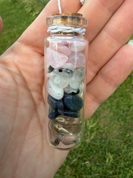 Crystal Grid Room Jars