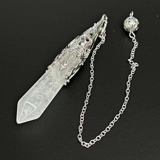 Clear Quartz Pendulum
