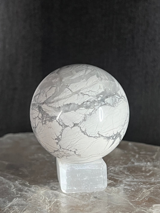 Howlite Sphere