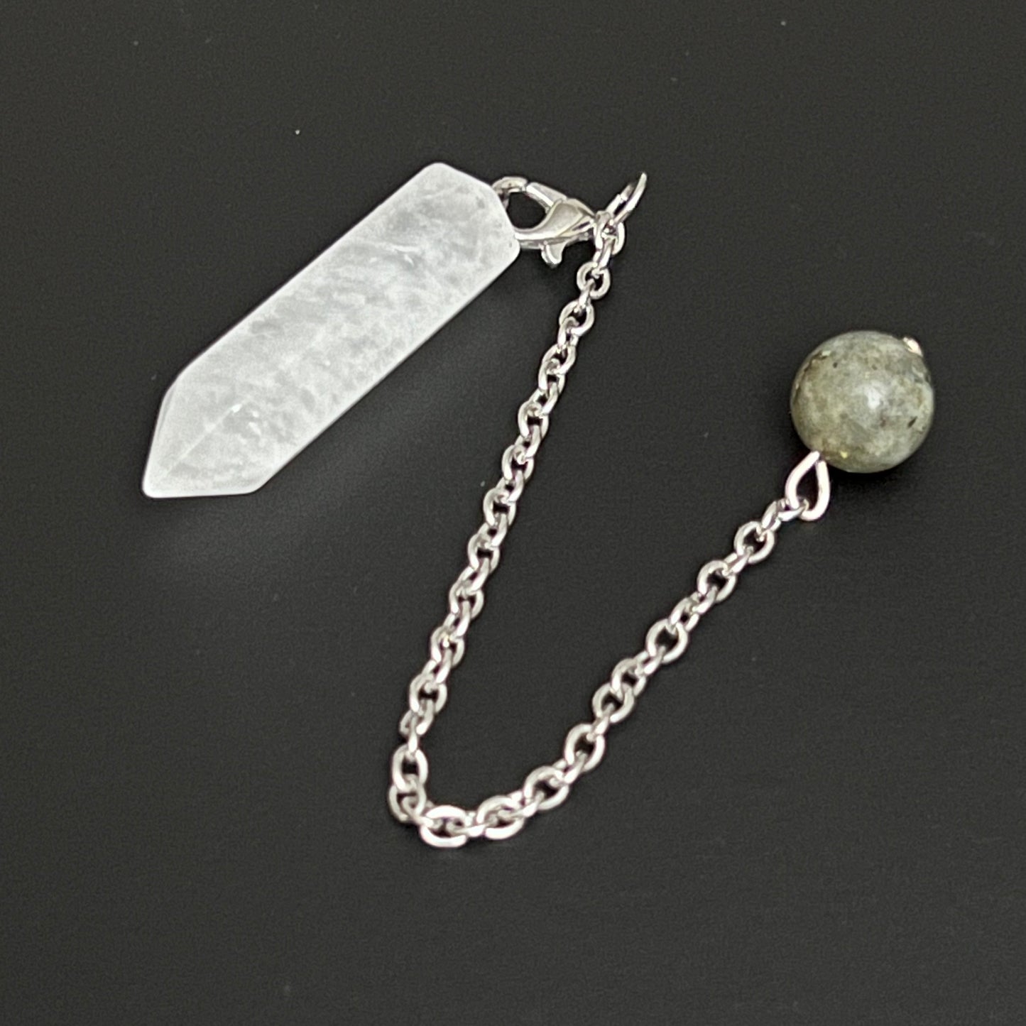 Clear Quartz Pendulum
