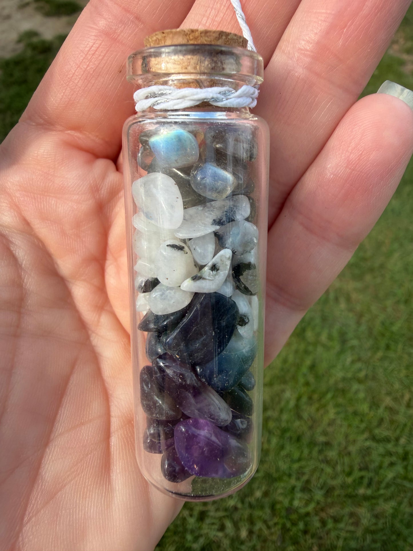 Crystal Grid Room Jars