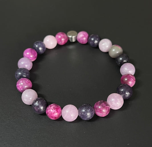 Stress Free - Lepidolite and Sugilite