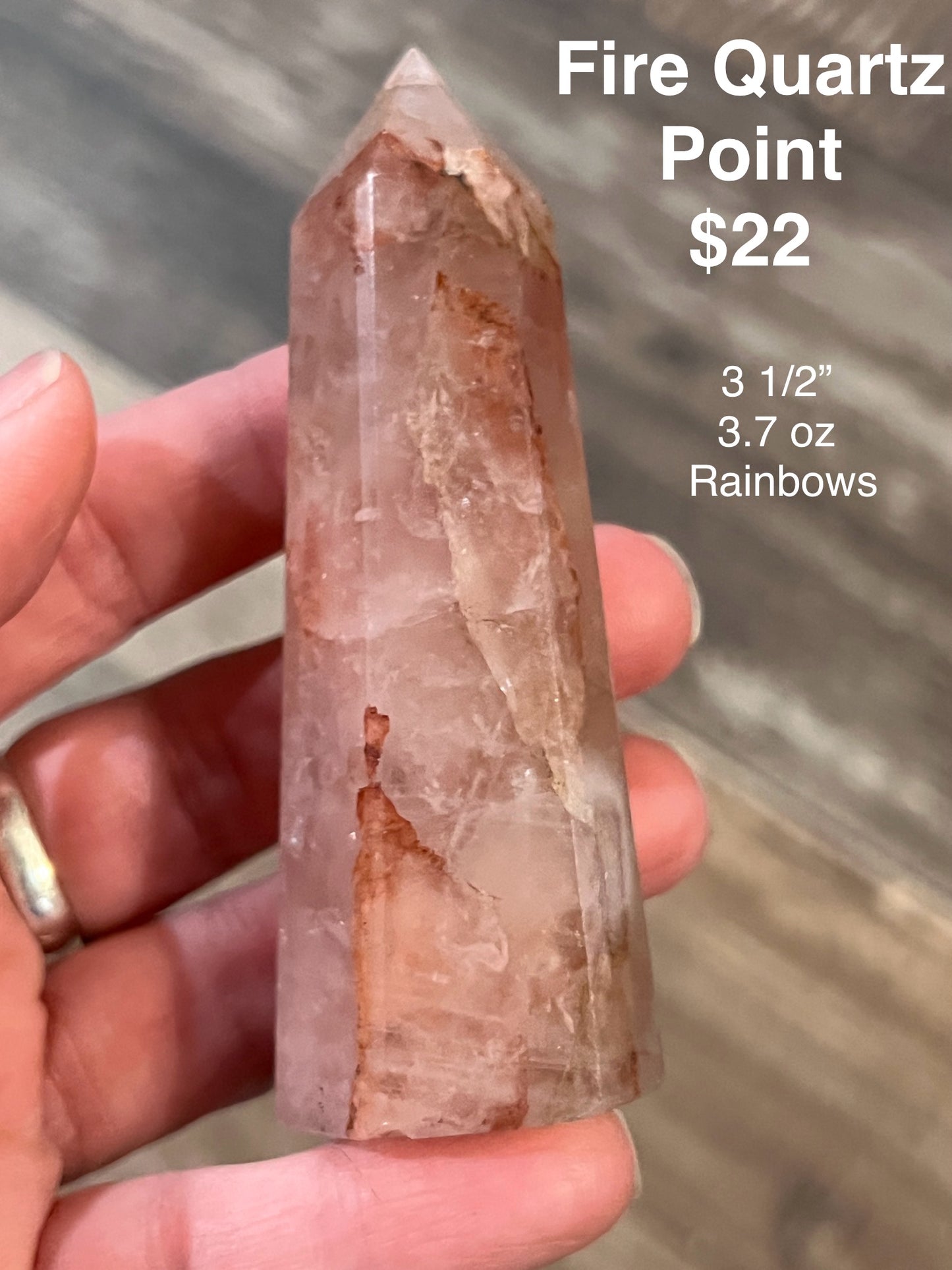 Fire Quartz Point