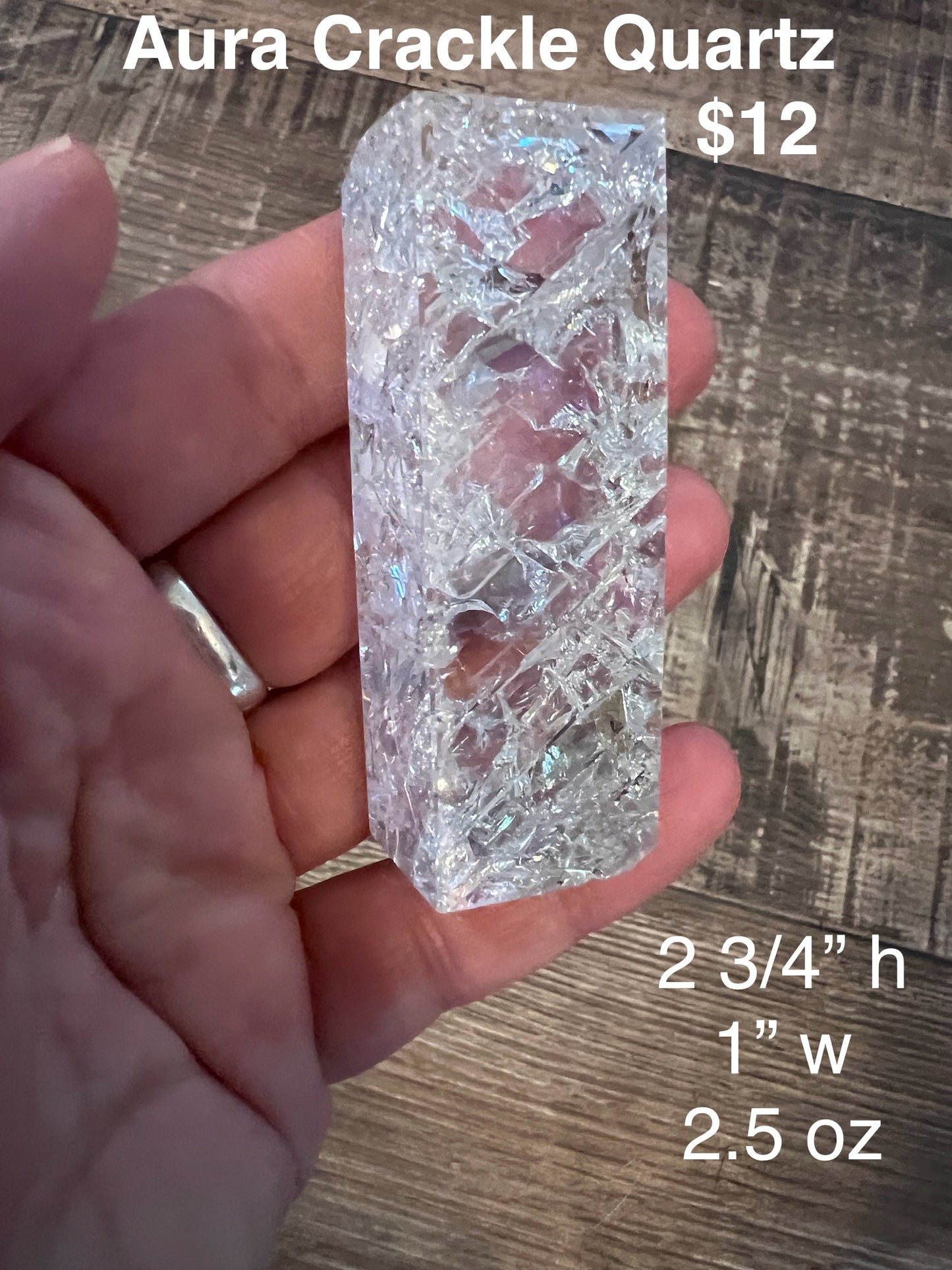 Aura Crackle Quartz