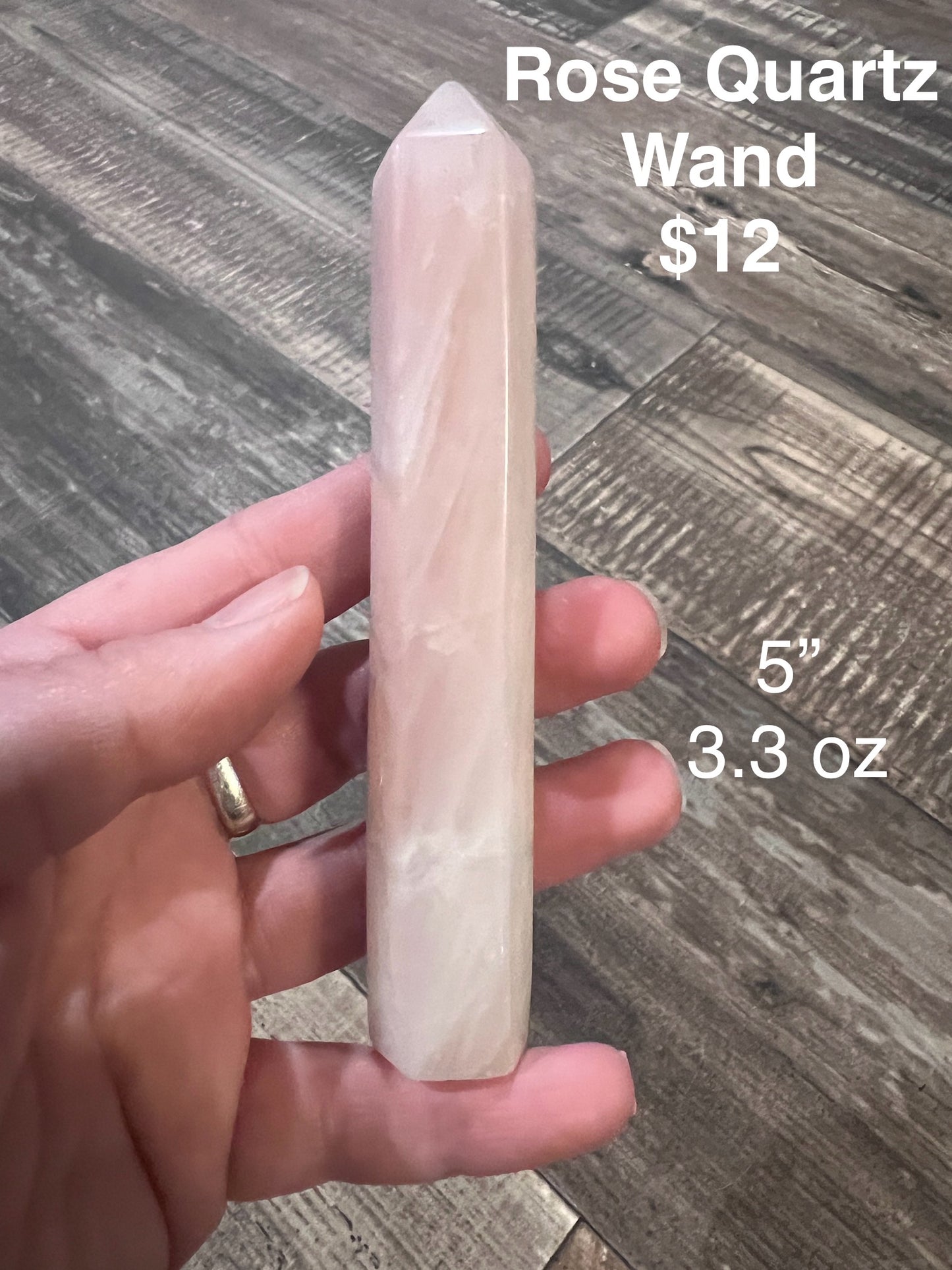 Rose Quartz Wand