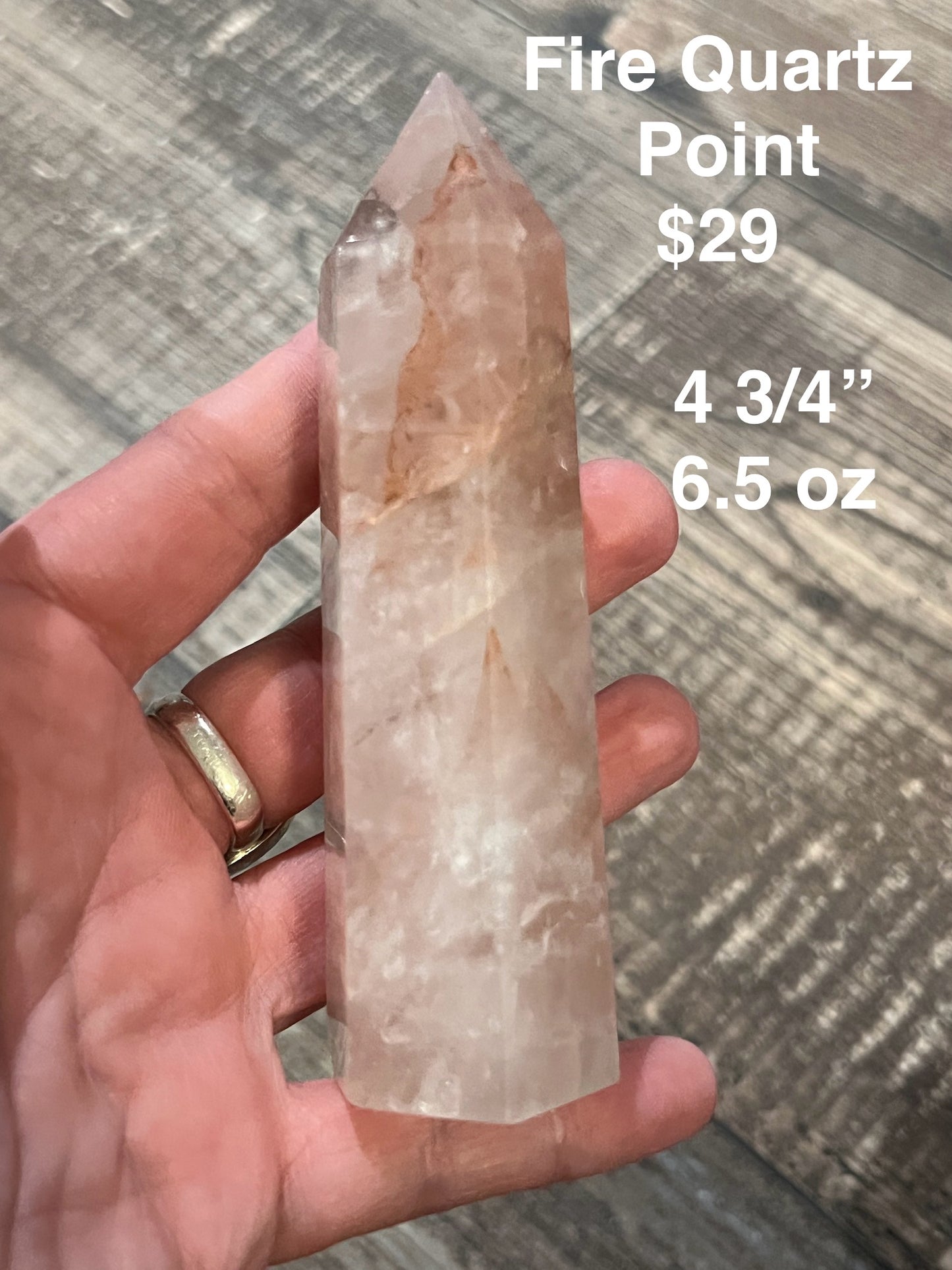 Fire Quartz Point