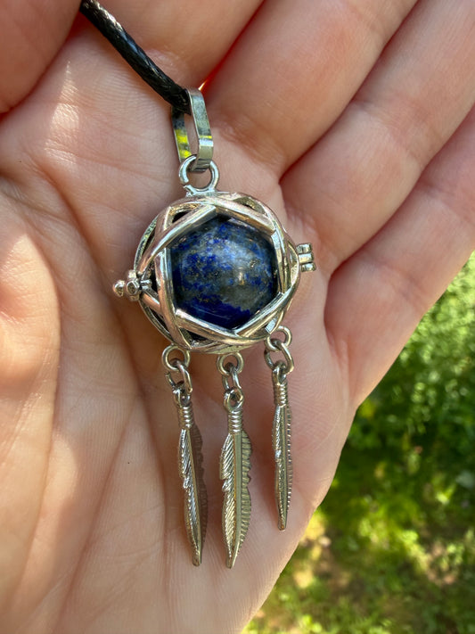 Dreamcatcher Cage Necklace