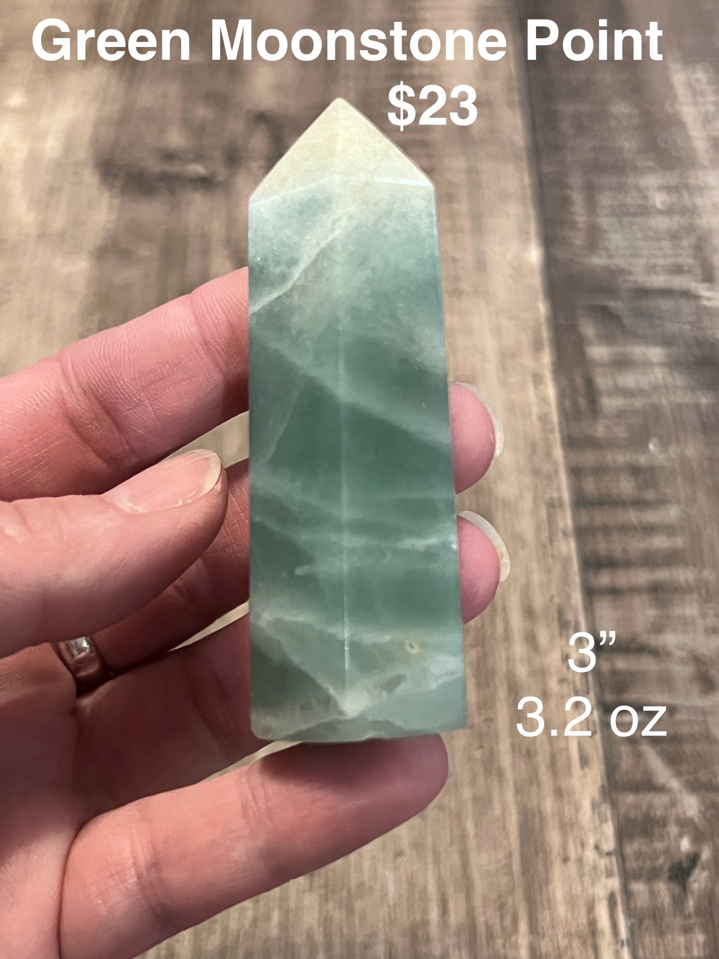 Green Moonstone Point