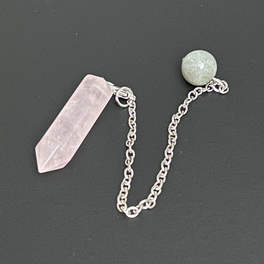 Rose Quartz Pendulum