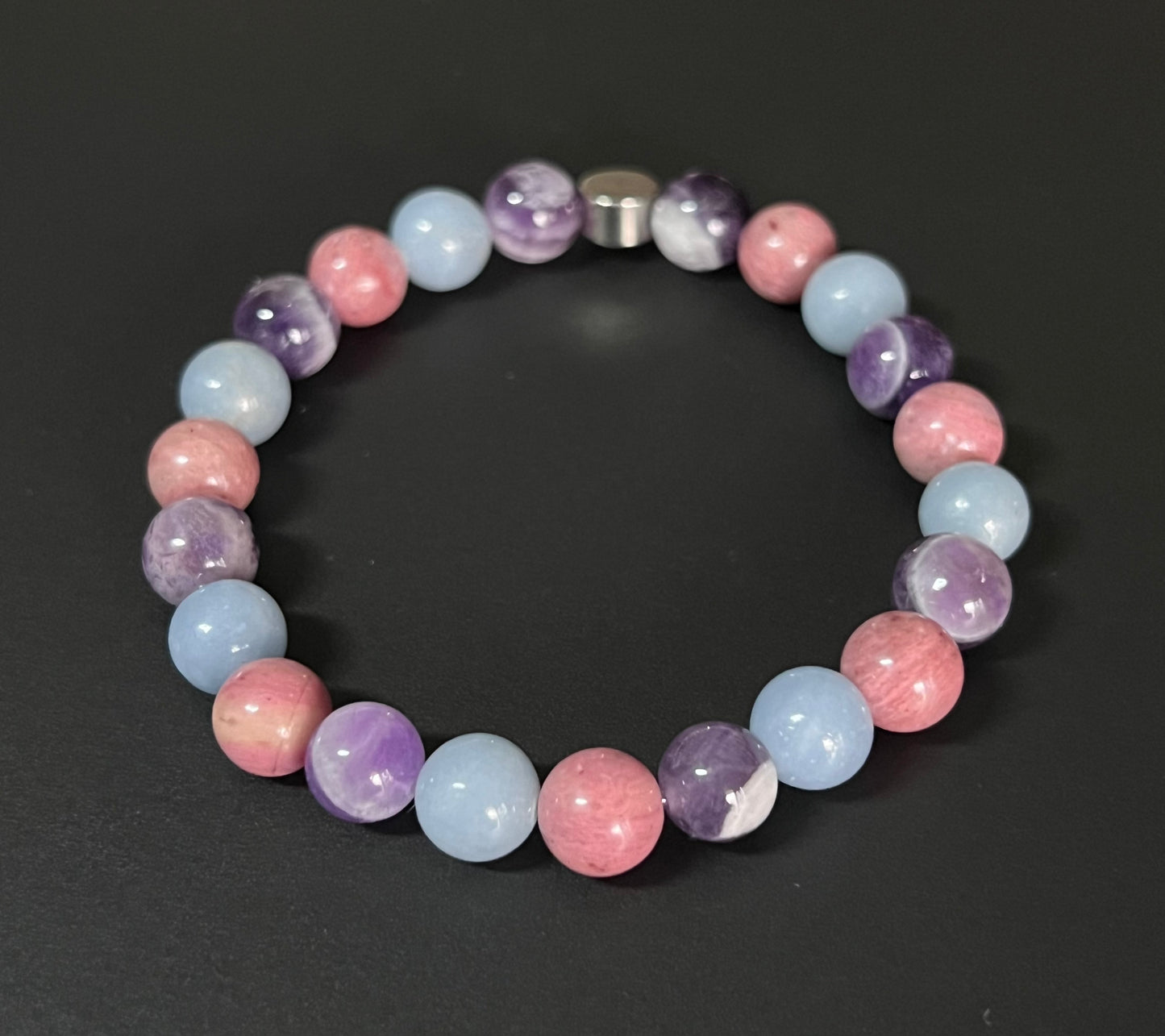 Trust Yourself - Rhodonite, Dream Amethyst and Angellite