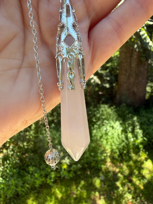 Rose Quartz Pendulum