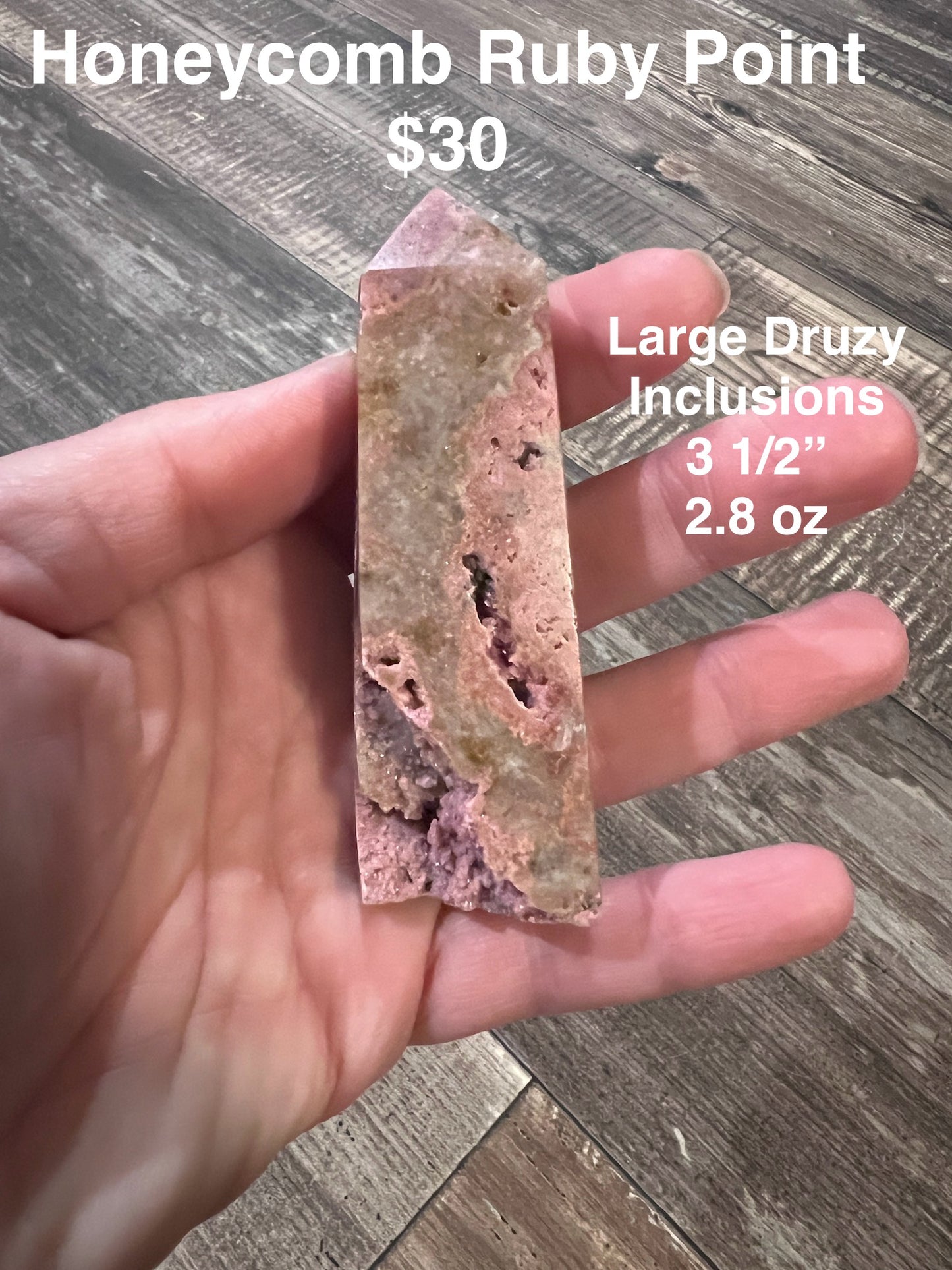 Honeycomb Ruby Point