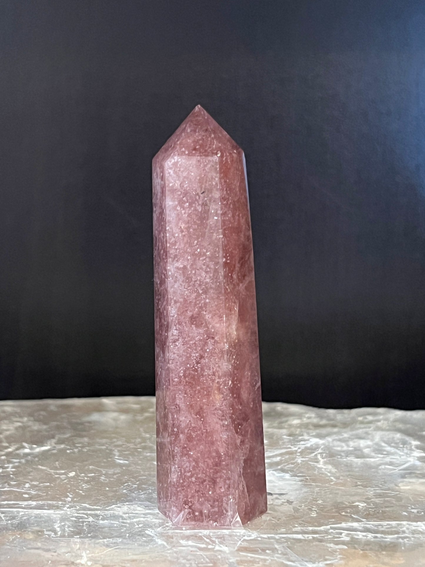 Strawberry Quartz Point