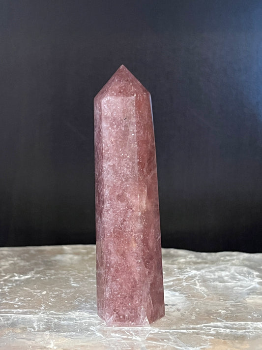 Strawberry Quartz Point