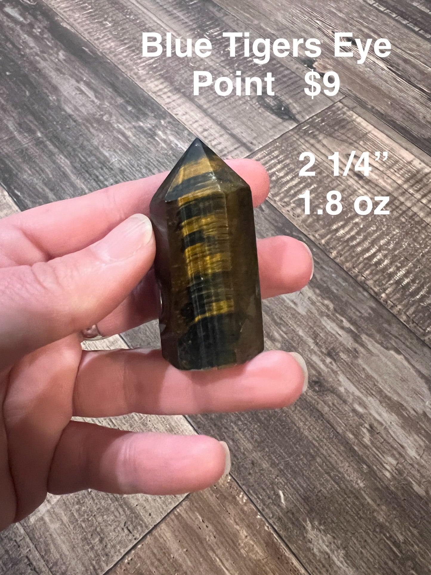 Blue Tiger Eye Point