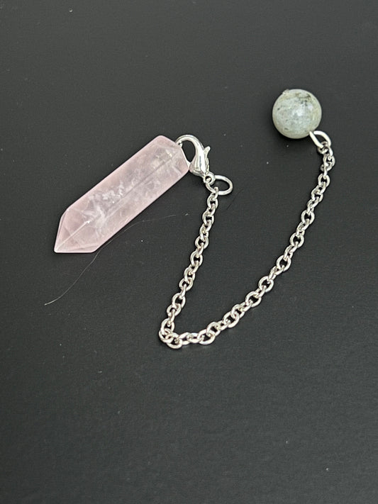 Rose Quartz Pendulum