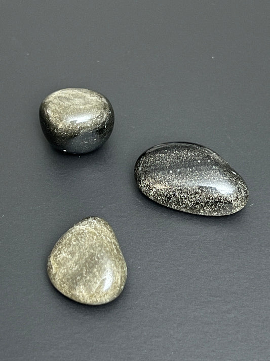 Golden Obsidian Tumble