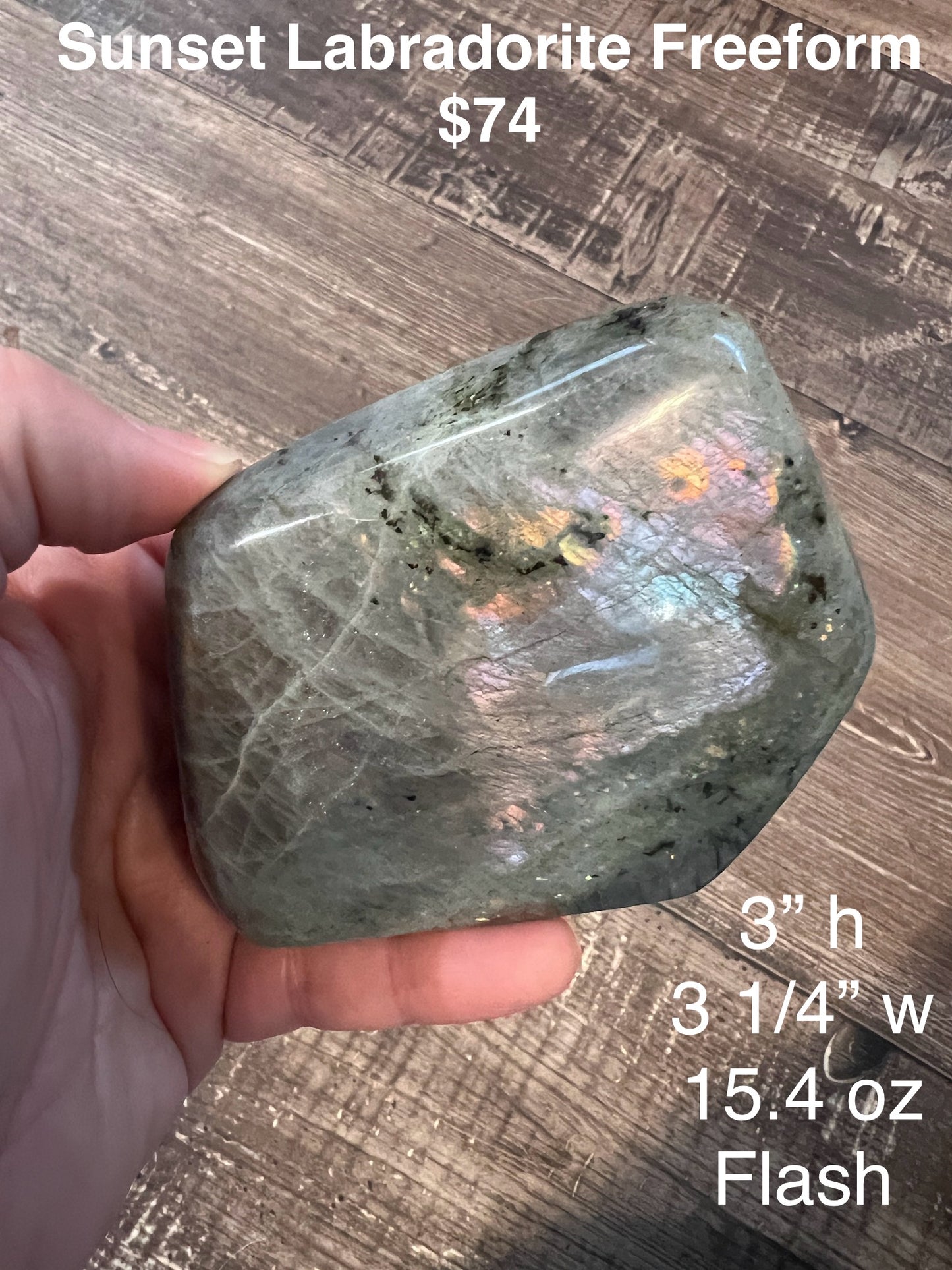 Sunset Labradorite Freeform
