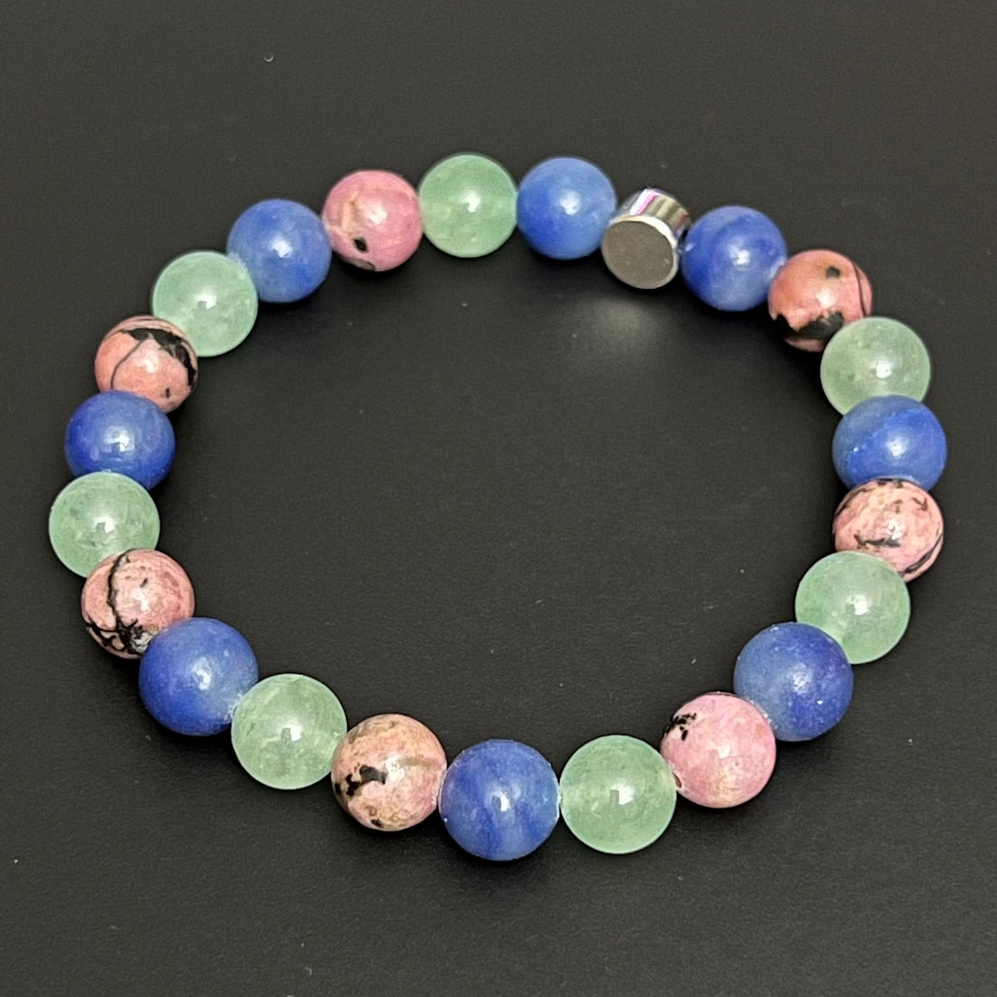 Untapped Potential - Rhodonite, Green Aventurine and Blue Aventurine