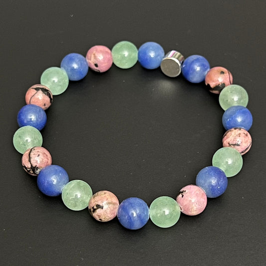 Untapped Potential - Rhodonite, Green Aventurine and Blue Aventurine