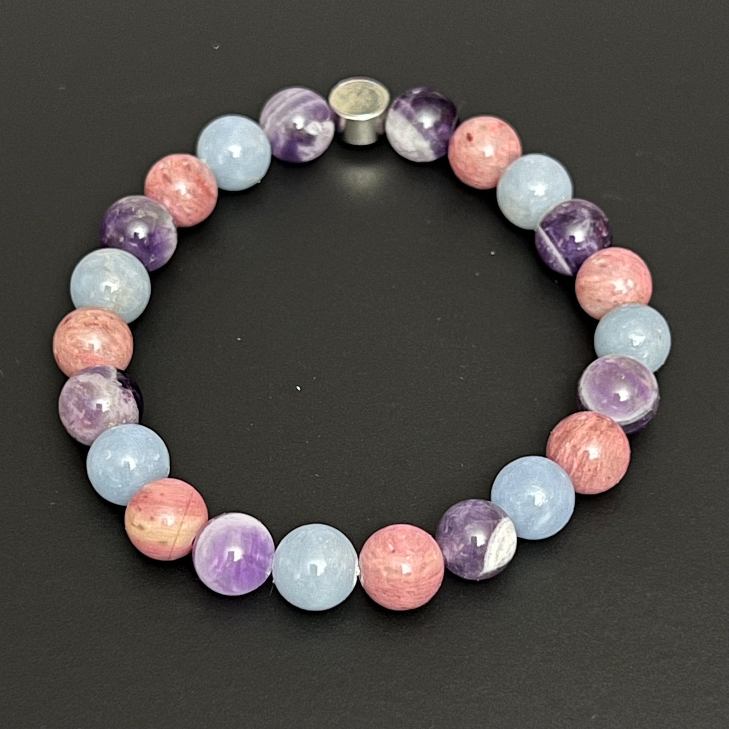 Trust Yourself - Rhodonite, Dream Amethyst and Angellite