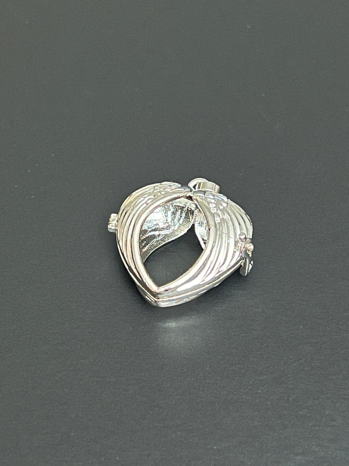 Angel Wing Interchangeable Cage Necklace