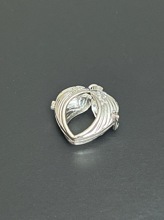 Angel Wing Interchangeable Cage Necklace