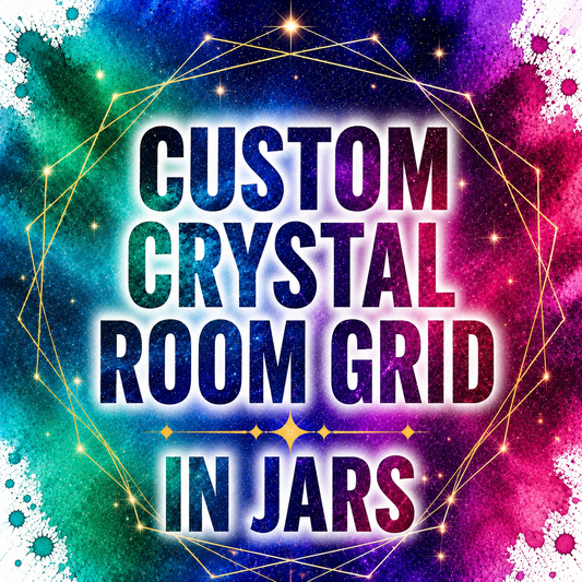 Crystal Room Grid Jars