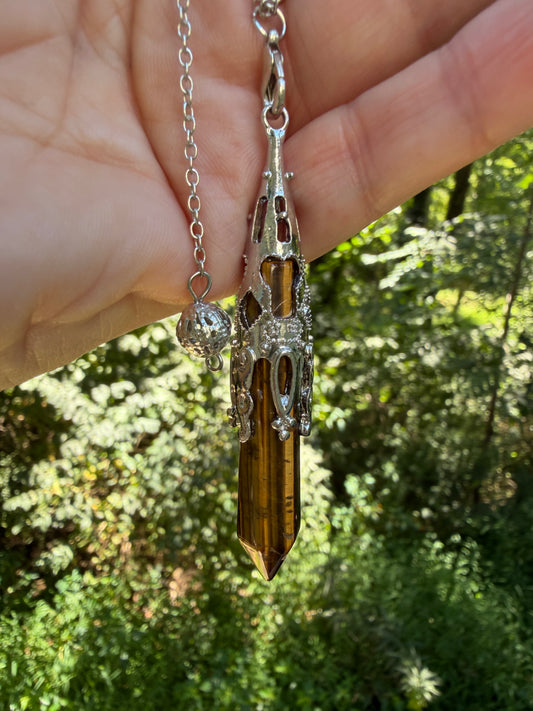 Tiger Eye Pendulum