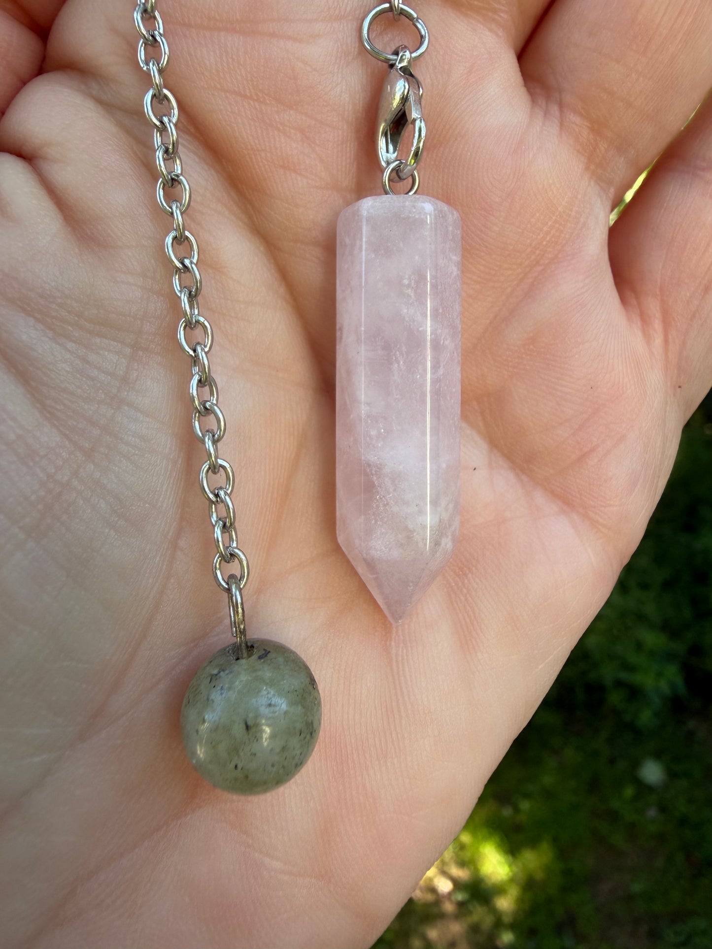 Rose Quartz Pendulum