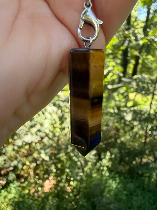 Tigers Eye Pendulum