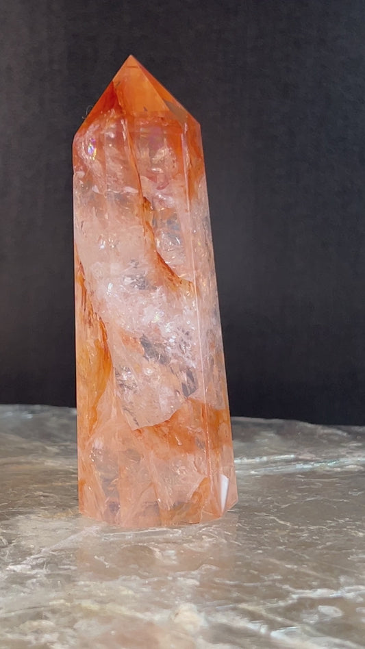 Fire Quartz Point