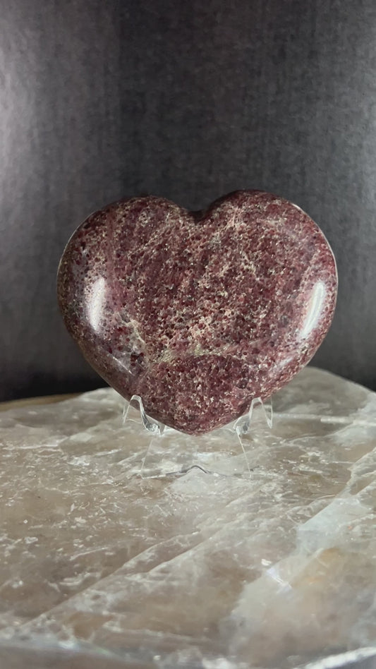 Bronzite Heart
