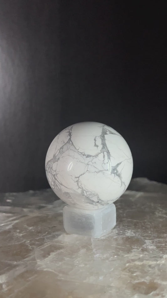 Howlite Sphere