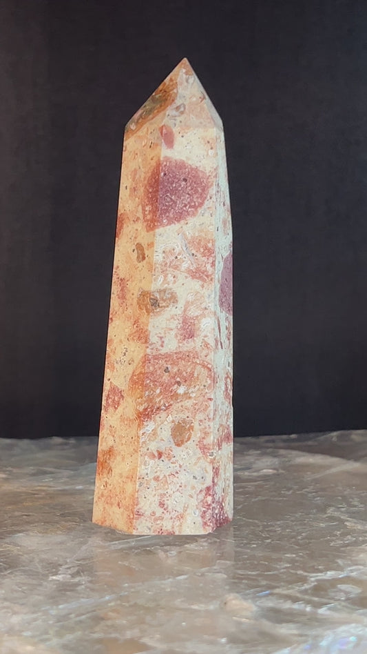 Leopard Skin Jasper Point