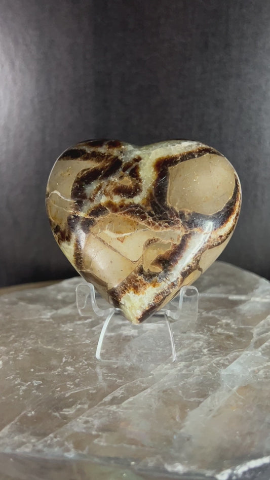 Septarian Heart