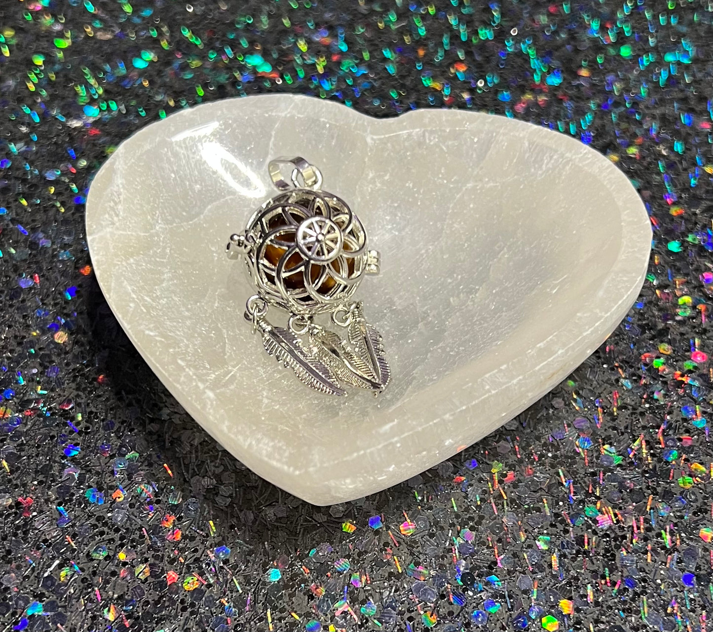 Dreamcatcher Cage Necklace