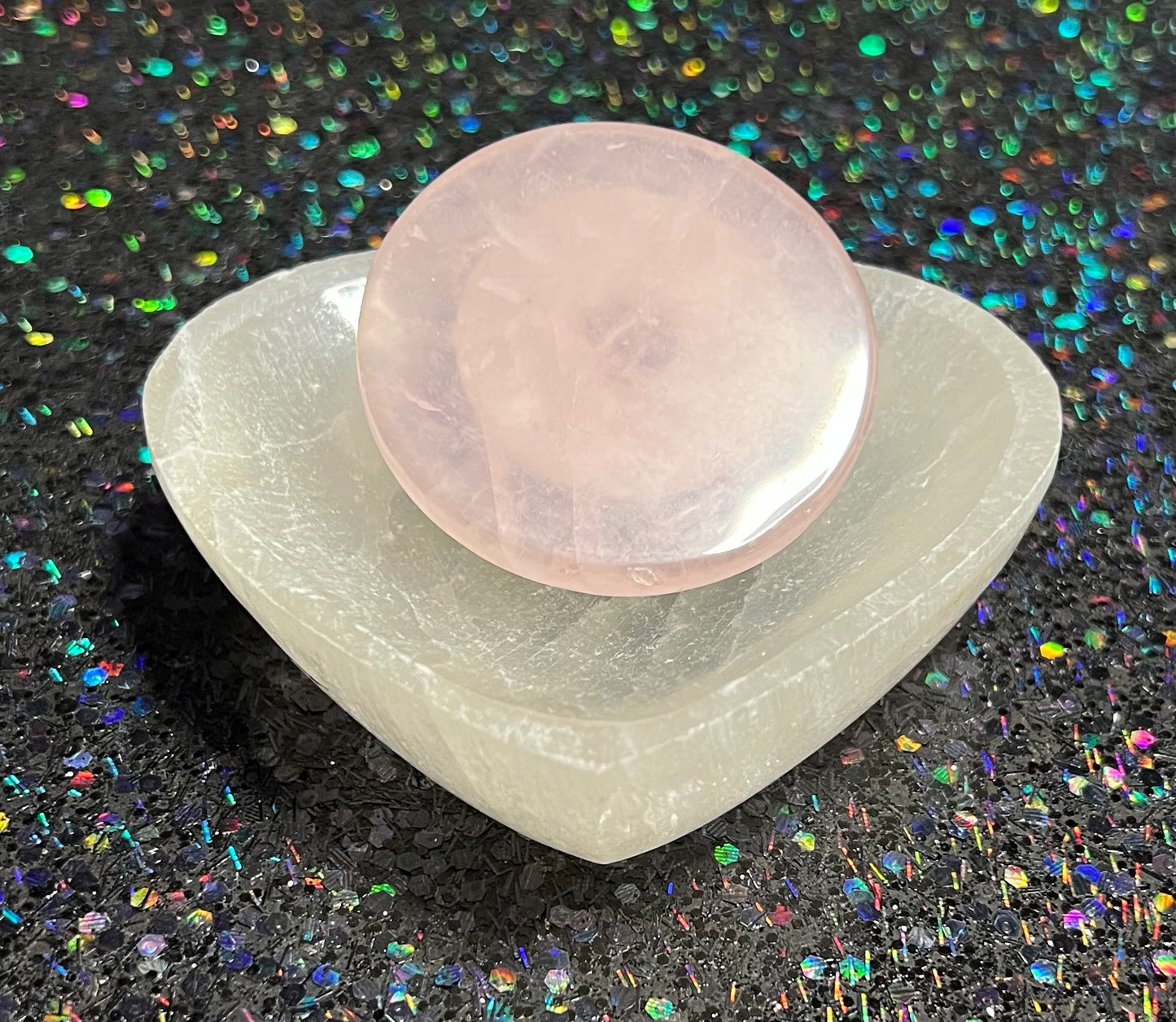 Rose Quartz Phone Grip