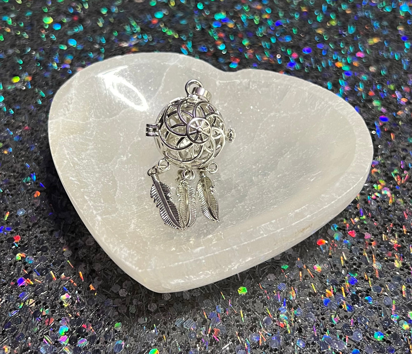 Dreamcatcher Cage Necklace