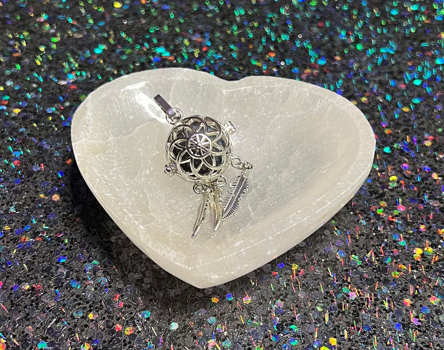 Dreamcatcher Cage Necklace