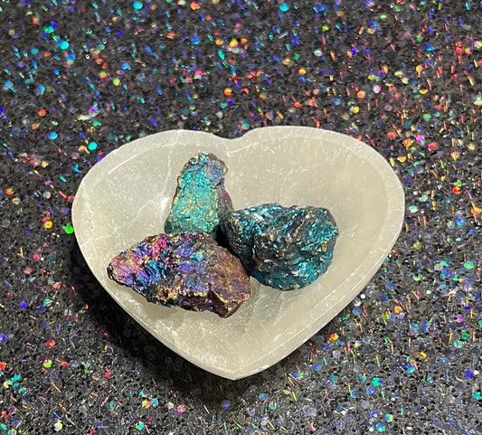 Peacock Ore Raw Stone