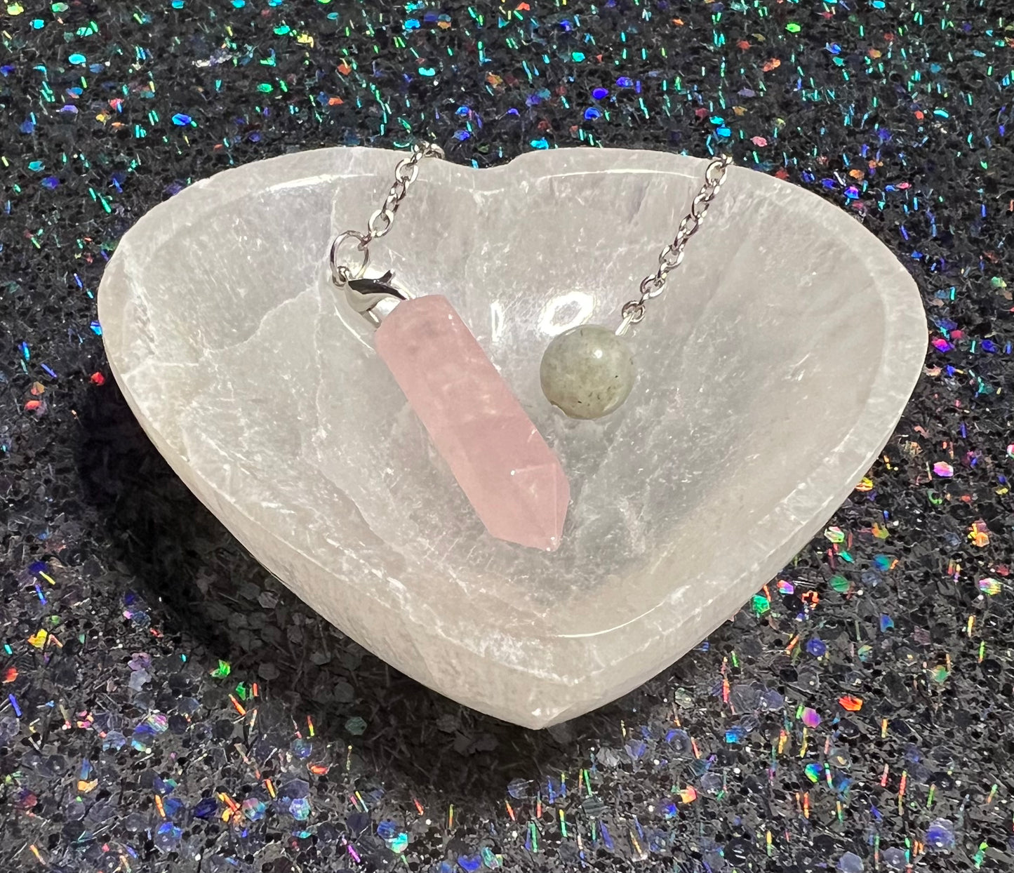 Rose Quartz Pendulum
